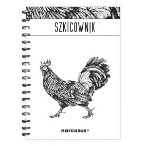 Kołoszkicownik Narcissus B5/60/120g Kogut